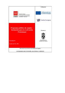 Subvención de empleo-formación para la Activación Profesional 2025