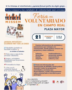FERIA DEL VOLUNTARIADO EN CAMPO REAL