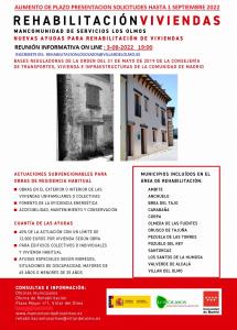 AMPLIACIÓN SOLICITUD DE AYUDAS PARA LA REHABILITACIÓN DE VIVIENDAS Y EDIFICIOS