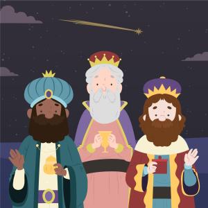 Visita de los reyes Magos a Olmeda
