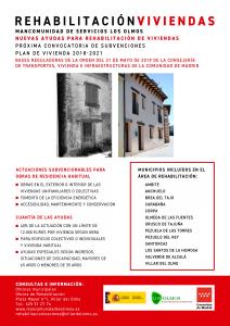 ABIERTO PLAZO DESDE AYER 19 DE ABRIL,  DE SOLICITUDES DE REHABILITACION DE VIVIENDAS Y EDIFICIOS