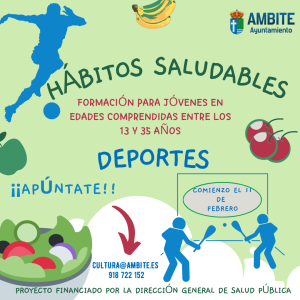 CURSO DEPORTES y  HABITOS SALUDABLES