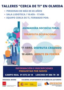 TALLERES "CERCA DE TI" EN OLMEDA