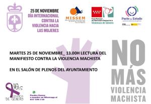 MISSEM - 25 NOVIEMBRE, DIA INTERNACIONAL CONTRA LA VIOLENCIA HACIA LAS MUJERES