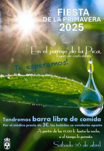 ¡LA FIESTA DE LA PRIMAVERA YA ESTÁ AQUÍ!