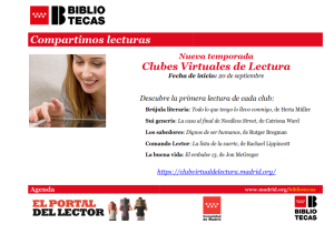 Clubes Virtuales de Lectura