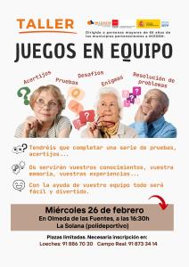 MISSEM, TALLER JUEGOS EN EQUIPO