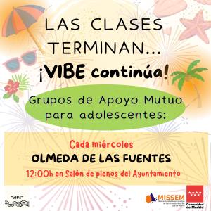 PROYECTO VIBE - GRUPOS DE AYUDA MUTUA