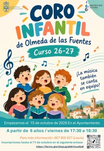 CORO DE NIÑ@S DE OLMEDA 2026-2027