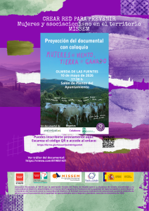 Proyección del documental con coloquio "Mujeres de viento, tierra y ganado"