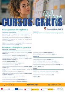 CURSOS GRATUITOS MAYO