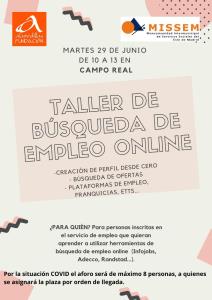 TALLER BÚSQUEDA DE EMPLEO ON LINE