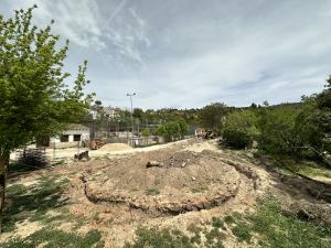 OBRAS EN PARQUE C/LAVADERO