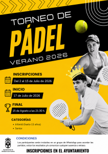 TORNEO DE PADEL 2026