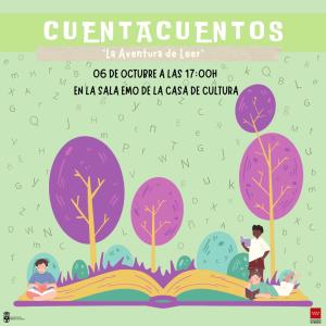 CUENTACUENTOS "LA AVENTURA DE LEER"