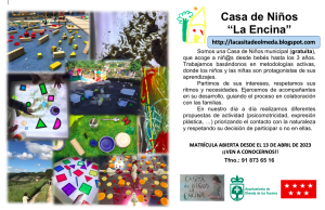 PERIODO DE ADMISIÓN CASA DE NIÑOS 23-24