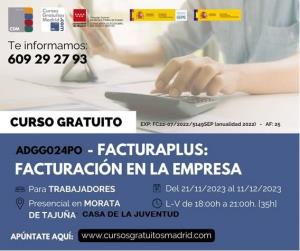 CURSO GRATUITO FACTURAPLÚS: FACTURACIÓN EN LA EMPRESA 