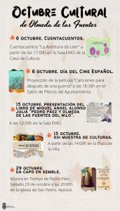 OCTUBRE CULTURAL DE OLMEDA DE LAS FUENTES