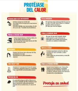 AVISO POR OLA DE CALOR: NIVEL DE ALERTA 1