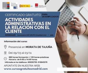 ACTIVIDADES ADMINISTRATIVAS EN RELACIÓN CON EL CLIENTE